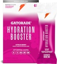 Gatorade Hydratácia Booster Electrolyte Drink Mix púdrové pakety, Citrus Berry, Advanced Electrolyte Blend, Žiadne pridané farby, Žiadne umelé sladidlá, Essential Vitamíny A, C, B3, B5, B6, vyrába 20 Fl Oz, (6 balenia)