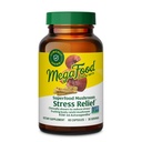 MegaFood Superfood Huba úľava od stresu - Reishi Huba doplnok klinicky študoval znížiť stres - lekár formulovaný s Ashwagandha KSM 66 - Vegan, Gluten-free - 60 kapsule, 30 Servings