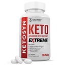 Ketosyn Keto ACV Extreme Pills 1675 MG Keto Support Blend Capsule Alternatíva Keto ACV Gummies Formulated with Apple Cider Ocogar Extra Virgin Olive Oil Powder Green Tea Leaf 60 Kapsule
