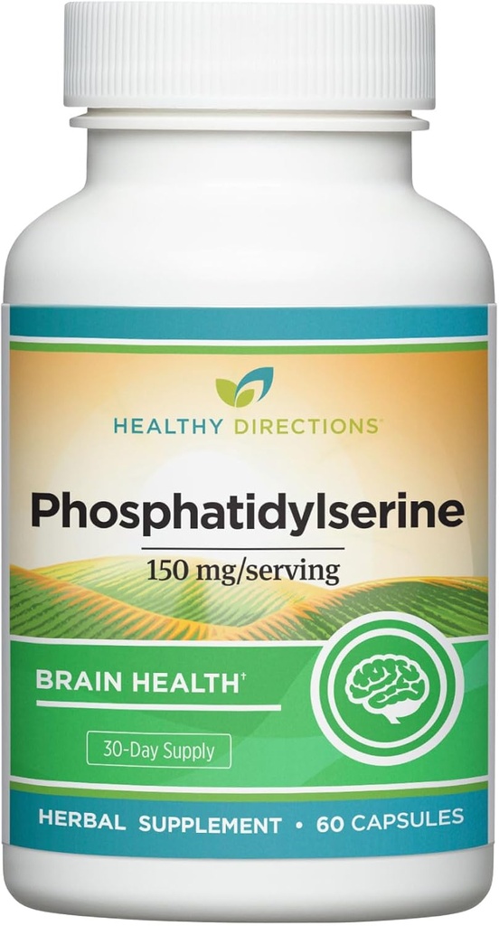 Zdravé smery Fosfatidylserín Supplement 