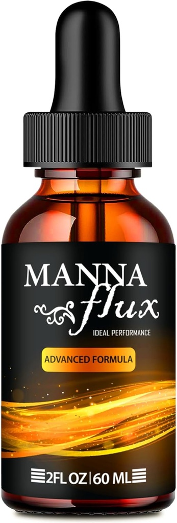Manna Flux Drops, Mannaflux Support Supplement Liquid Drops - Maximálna sila, Manna Flux Health & Wellness Drops, Mannaflux All Natural Formula, Manna Flux Liquid Drops Recenzia (1 balenie)
