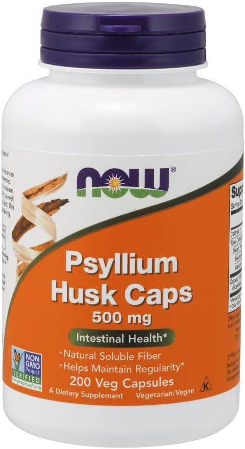 Psyllium Husk 500mg, 200 Kapsule (Pack of 3)