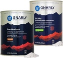 Gnally Nutrition Preworkout Mango (14.82oz) BCAA Lemon Lime (10.58oz)