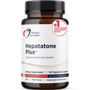 Dizajny pre Zdravie Kapsule na podporu pečene - Hepatatone Plus s mliečnym perom, NAC, Schisandra - Muštové extrakty na čistenie + Imunitná podpora - Pečeň Detox Supplement pre mužov + Ženy (120 kapsúl)
