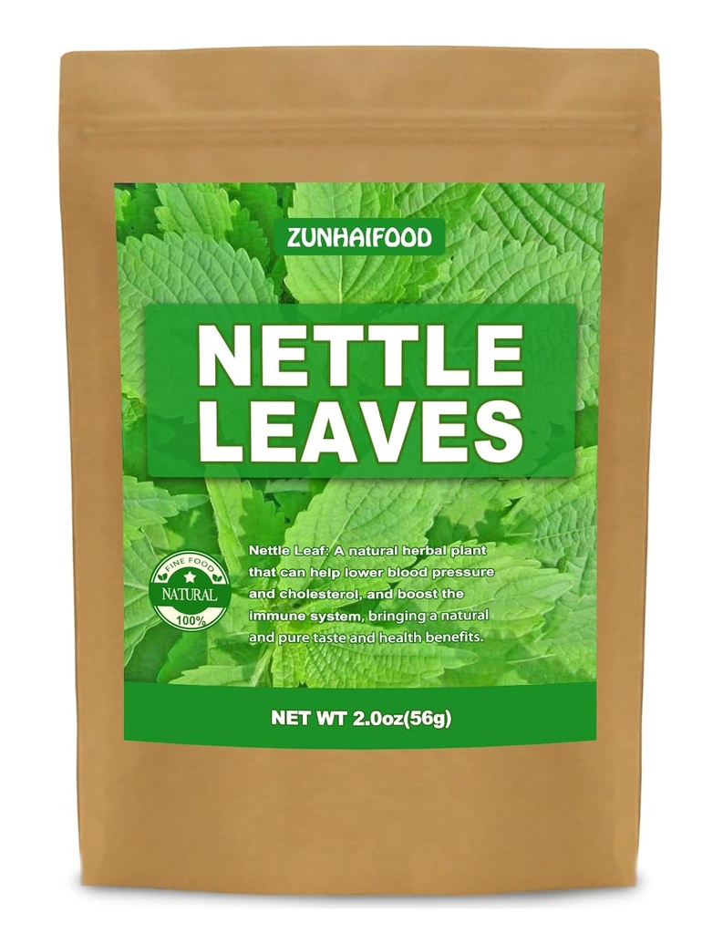 Premium Celo Nettle Leaves, Natural Nettle Leaf, 2.0 oz(56g), balenie po 1, 100% Pure, No Gmo, žiadne prídavné látky