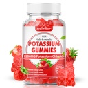 softbear Draslík Gumies for Adults, Sugar Free Drasel Chlorid Gummies 1200mg Support Leg Cramps & Electrolyte Balance High Potency Draslík Supplement, Jahodová chuť 60 Počet