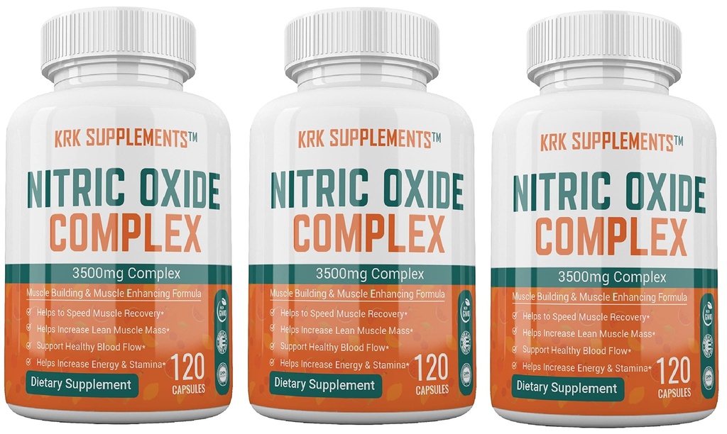 3 fľaše komplex oxidu dusnatého 3500 mg na podanie L- arginínu HCL AAKG AKG Alpha Ketoglutarát Citrulínmalát 360 celkové kapsuly