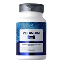 Petandim Pes Vitamíny (30 Žuvacie tablety), Antioxidanty Znížiť oxidačný stres, Spoločný doplnok pre psy, kože a kozí doplnok, Omega-3 a kolagén pre psy, kuracie + Bacon Flavor