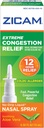 Zicam Extreme Congestion Relief No-Drip Liquid Nasal Spray s upokojujúce Aloe Vera, 0.5 Ounce (Pack of 2)