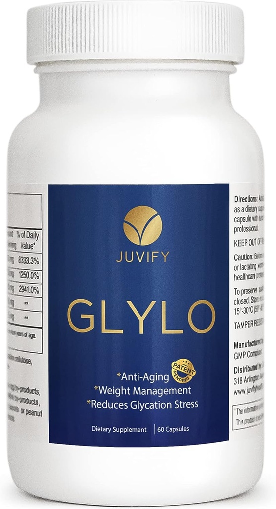 Anti-Aging & Weight Management pilulky - Boosts Energy, Controls Cravings, & Podporuje bunkové opravy - Denný doplnok na podporu vitality a zdravé starnutie - 60 Caps
