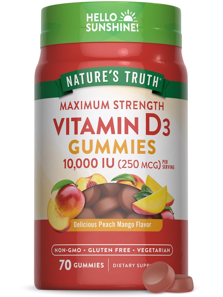 Pravda prírody vitamín D3 Gummy 