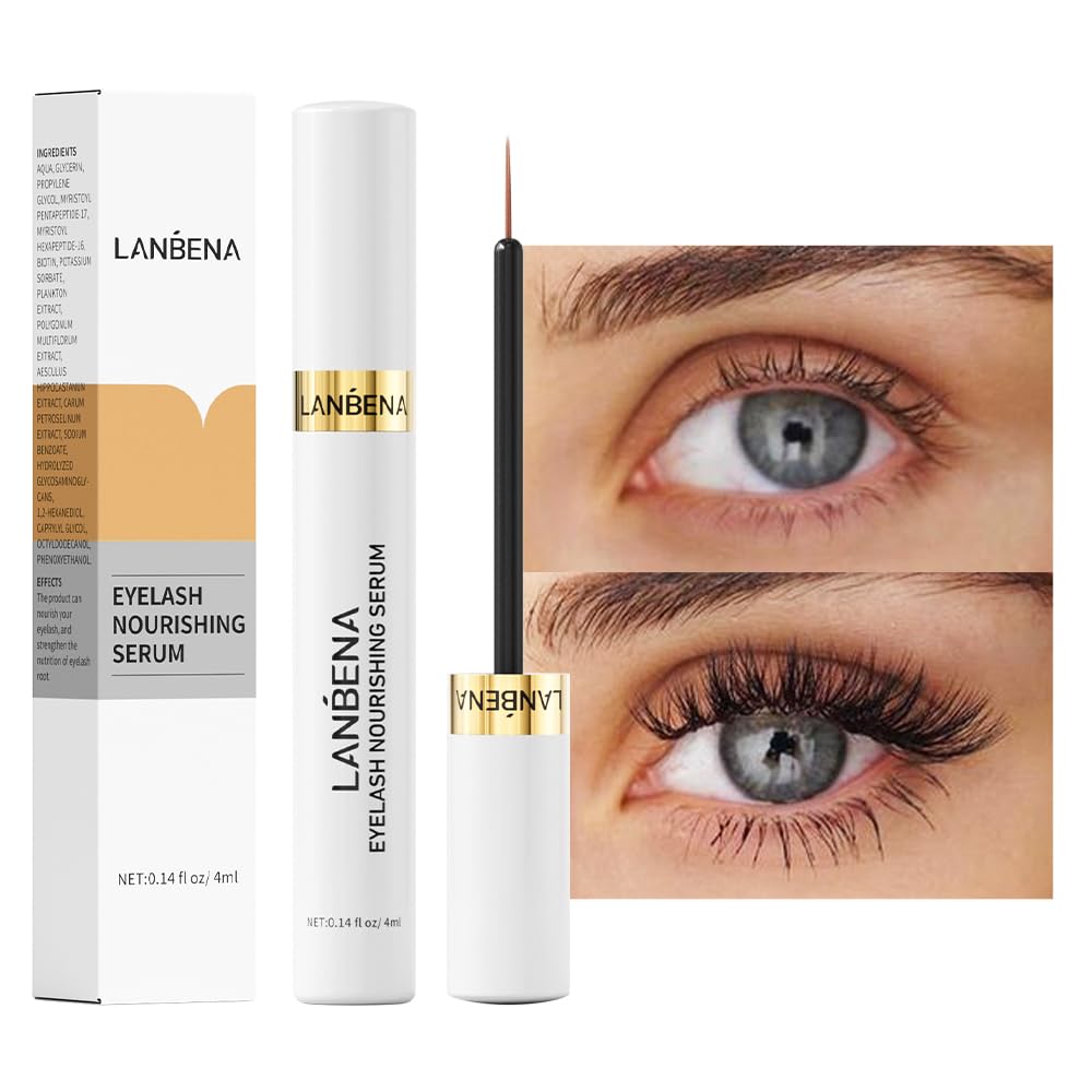 LANBENA Sérum rastu rias, pokročilá liečba rias (Eyelash Growth Sérum - A)