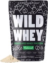 Raw Grass-Fed Swhey Protein, Cold Process, Nedenaturovaný, Pasture-Raised Cows, Low Carb, Keto, Paleo Friendly, GMO-Free, Gluten-Free, rBGH-Free, USA Vyrobené, 480g Protein (1,32 libra bez príchute)