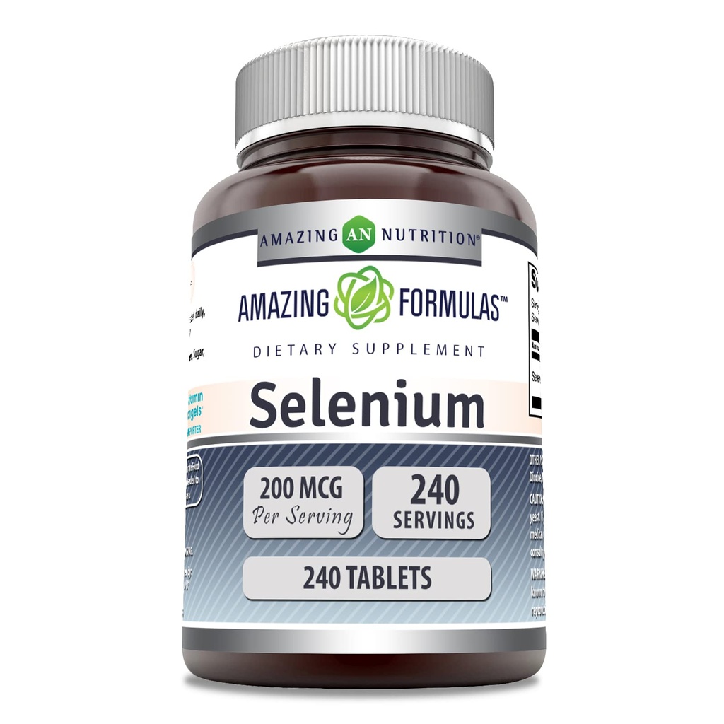 Amazing Formules Selenium 200 Mcg 