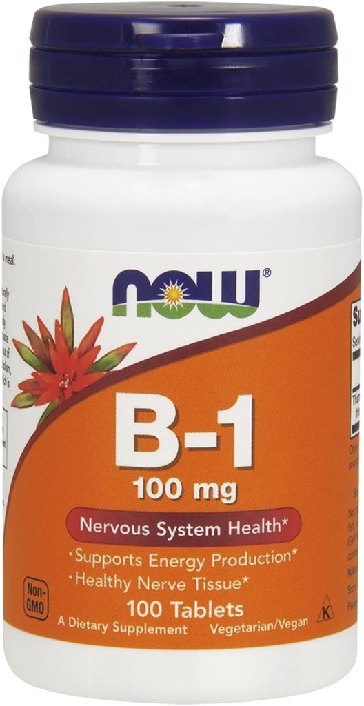 Teraz vitamín B-1 (tiamín) 100 mg, 100 tabliet (balenie po 4)