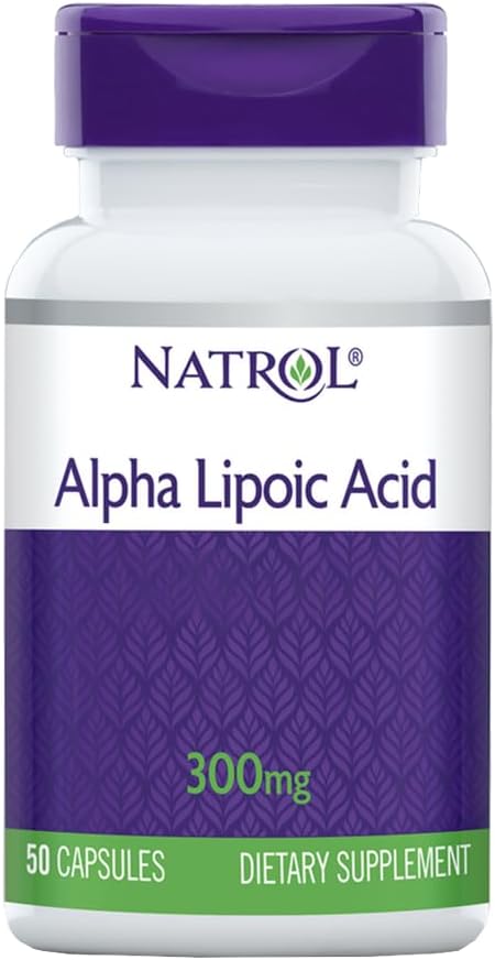 Natrol Alpha Lipoic Acid 300 mg kapsuly, počet 50 (dávka 3)