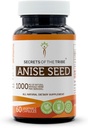 Secrets of the Tribe Anise Seed 60 Capsules, 1000 mg, Anise (Pimpinella Anisum) Dried Seed (60 Capsules)