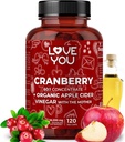 Love You Cranberry 60:1 Extract + Organic Apple Cider Vinegar 