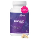 Mikrobiome Labs Zenbiome Sleep - L Theanine Supplement with Lemon Balm Extract & Probiotiká s bifidobacterium Longum - Pomoc Soothe Gut-Brain Axis v posteli (30 kapsúl)