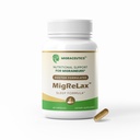 MigReLax - Lekár Formulované Migraine Relief Doplnky - Podpora spánku a relaxácie s Valeriánom, citrónový balzam, mučenka kvet, chmeľ - Migréna doplnok pre ženy a mužov - Migréna bolesť hlavy Podpora