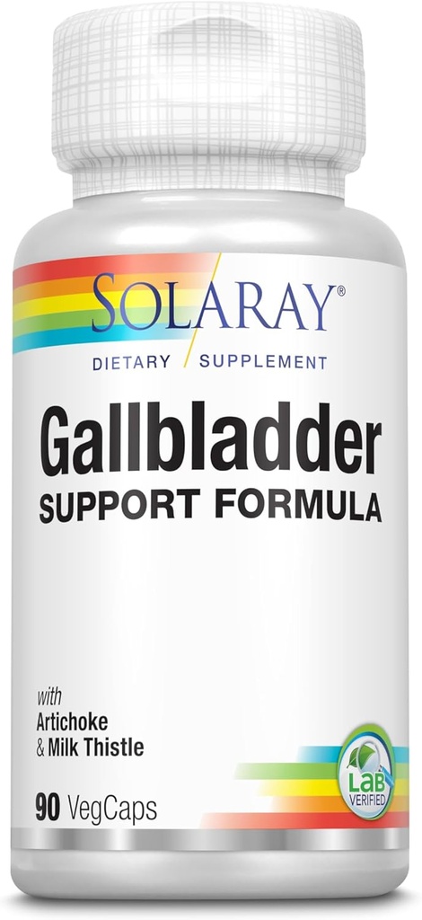 Solaray Gallbladder Podpora Formula - 90 Kapsule