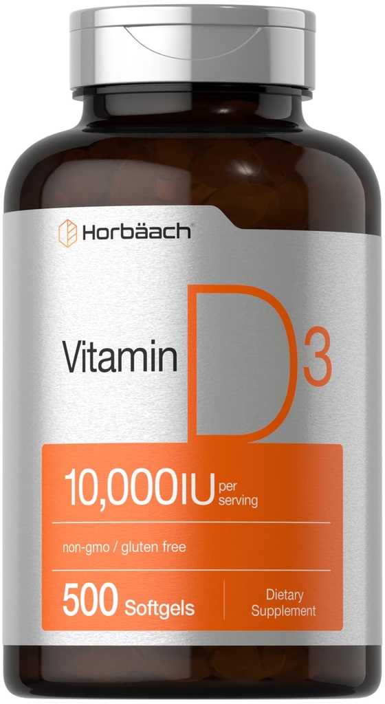 Horbäach Vitamín D3 10000 IU 