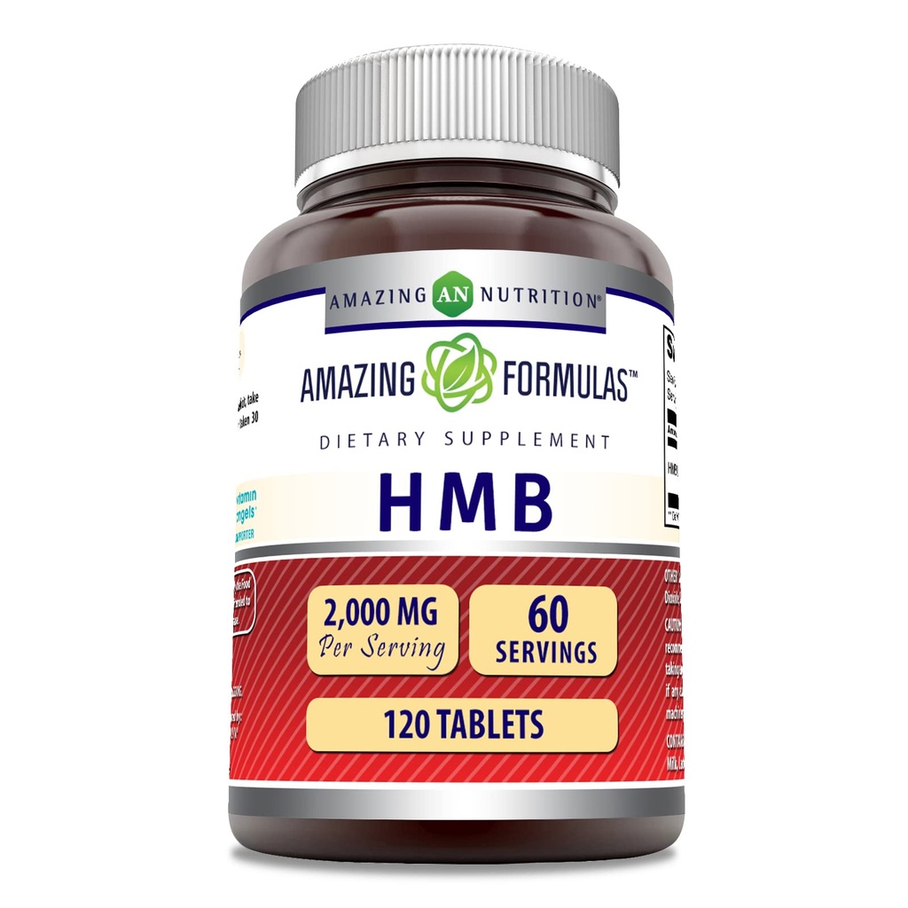 Amazing Formulates HMB (Beta-Hydroxy Beta-Metylbutyrát) Doplnok 