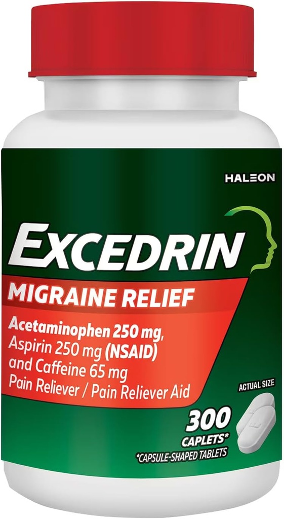 Excedrin Migraine Relief - 300 gróf