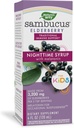 Prírodná cesta Sambucus Elderberry Nighttime Sirup pre deti s melatonínom, Immune Support*, 4 Fl Oz