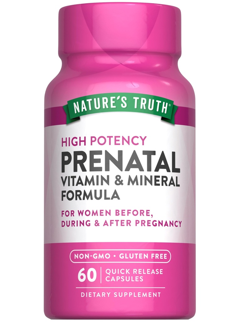 Pravda prírody prenatálne vitamíny s obsahom kyseliny listovej 60 kapsúl 
