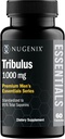 Nugenix Essentials Tribulus Terrestris for Men Extract - 95% Total Saponins, 1000mg High Potency, Extra Strength, 60 Count