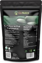 Organic Chlórella Tablety Broken Cell, 3000mg Per Serving,1000 Tablety - Superfoods Bohaté na minerály, vitamíny, chlorofyl, aminokyseliny, mastné kyseliny, Fiber & Proteins, Non-GMO & Vegan Friendly