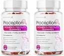 Fertilita Gummy pre ženy - Myo-Inozitol, Kyselina listová, Biotín, B Vitamíny - Inozitol Supplement for Female Fertility Support, Hormone Balance, Ovulation, Prenatal Conception (60 Gummies, 2 balenie)