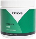 Ombre Rise Prebiotic Powder Fiber Supplement, Podpora Tráviaca Pravidelnosť a celková wellness, Rozpustná voda, Fast-Absorbing, & Gentle on Žalúdok, Stabilný, 8.5-Ounce Tub, 30 Servis