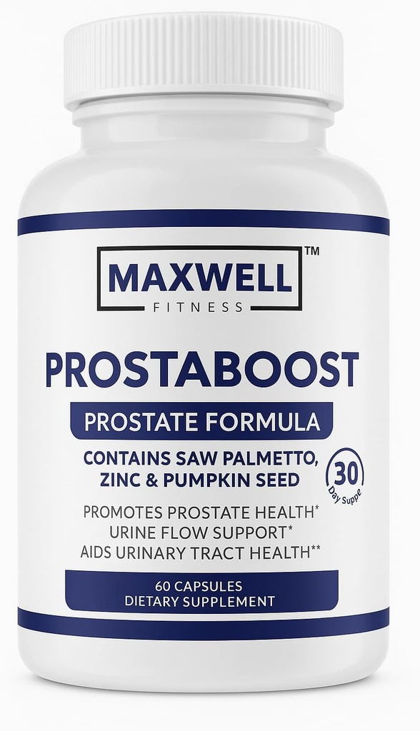 Prostapure pre mužov Boost Pánska podpora prostaty s pílou Palmetto, Zinok, Selénium & 19 byliny - močový tok a močový mechúr Control Formula, 60 Veggie Caps