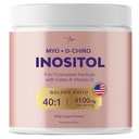 QSTA Myo-Inozitol & D-Chiro Inozitol Supplement for Women 4100mg (40:1 Ratio)  Inozitol prášok doplnok pre hormonálnu rovnováhu