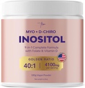 QSTA Myo-Inozitol & D-Chiro Inozitol Supplement for Women 4100mg (40:1 Ratio)  Inozitol prášok doplnok pre hormonálnu rovnováhu