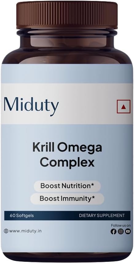 Krill Oil - Wild Salmon - Omega 3 Krill Oil - Astaxantin - EPA & DHA - 60 Softgels