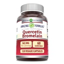 Amazing Formules Quercetin 800mg s Hypromelóza 165mg, 120Veggie Capsules Supplement 