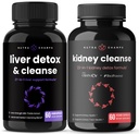 NutraChamps Pečeň Čistiť Kapsule a obličky Čistiť Kapsule 2 Balenie
