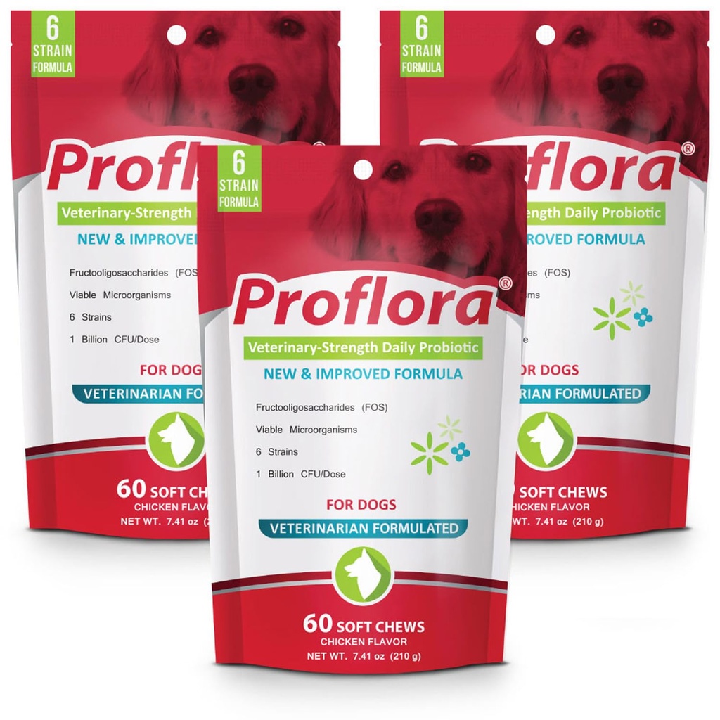 Probiotické Probiotické Mäkké Chews for Dogs - Veterinary-Silný Daily Probiotic - Digestion Health - Boost Immune System - Skin and Coat Health - 180 Soft Chews