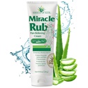 Zázrak Aloe Miracle Rub bolesť Reliévny krém 8 oz, rýchla a účinná úľava pre artritídu, svalov a bolesti kĺbov - maximálna sila UltraAloe Formula, Topická analgézia