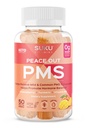 SUKU vitamíny - PMS Gummy doplnok s čerešňami k uľaveniu PMS a menopauza Peach Mango Gummy (50 Počet)