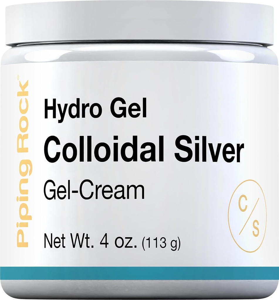 Piping Rock Koloidný Silver Cream 4 oz