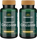 Swanson Cognizin Citicolín 1000 Milligrams 60 Veg kapsuly (2 balenia)