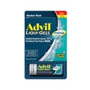 Advil Liqui-Gels mini Bolesť Reliever a horúčka Redukcia, Bolesť Medicína pre dospelých s Ibuprofen 200 mg pre úľavu od bolesti - 8 Tekuté naplnené kapsuly