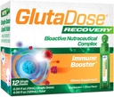 GlutaDose Recovery Imunity Supplement - Liquid Vitamíny Immune Support for Kids & Adults, Cold & Flu care Package (Glutationone Astragalus Echinacea Acerola) Immune Booster for Women Men - 12 Injekčné liekovky