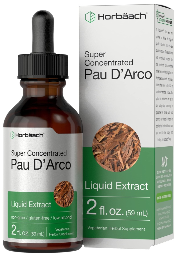 Horbaach PAU D Arc Bark Tincture 