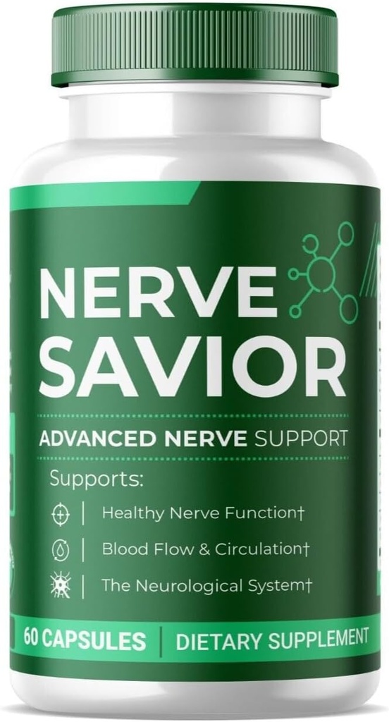 Nerve Savior Health Supplement 60 Kapsule Genuine Nerve Savior