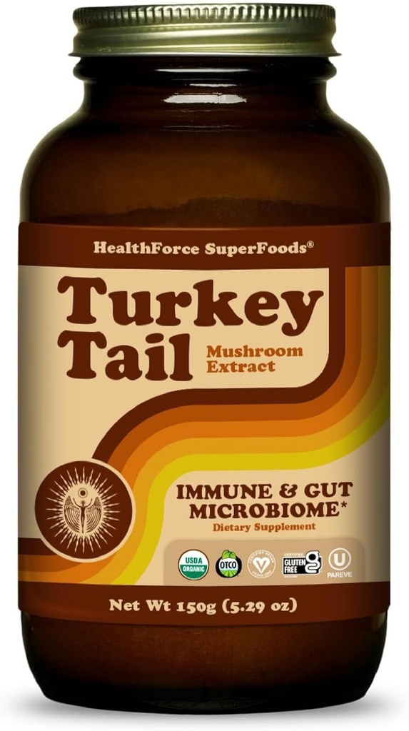 ZDRAVOTNÍCTVO SUPERFOODS Turecko chvost - prášok - 150 gramov